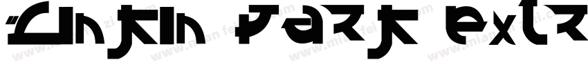 Linkin Park Extra Bo字体转换